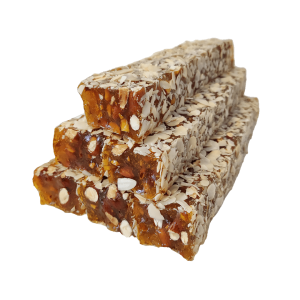 Banana Flavor Lokum with Almonds