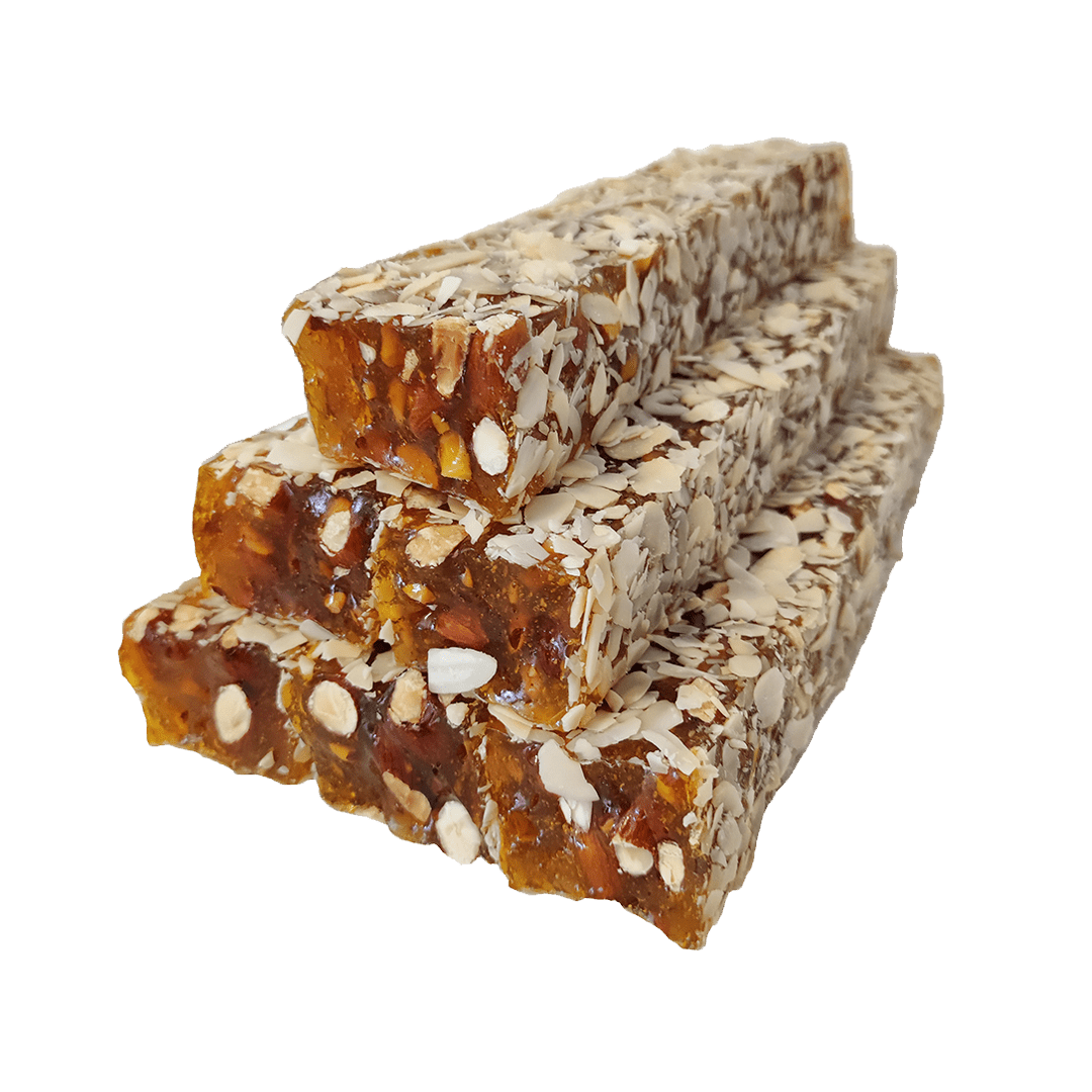 Banana Flavor Lokum with Almonds