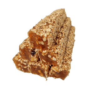 Orange Flavor Lokum with Almonds