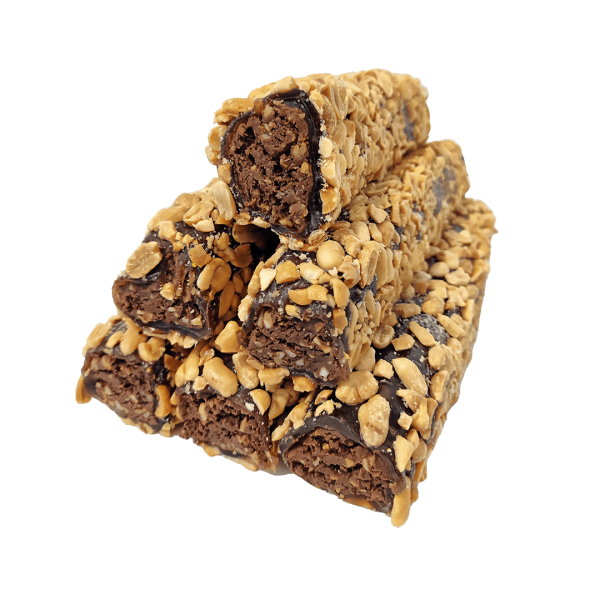 Rolo Lokum with Peanuts and Dark Chocolate