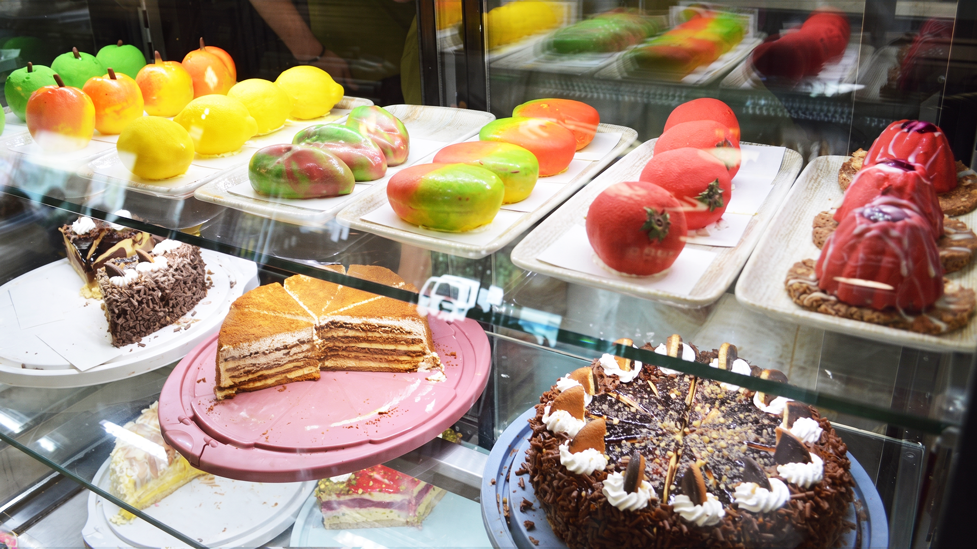 Fruity Sin artisan fruit desserts at Serenada Bistro Dubrovnik - handcrafted chocolate and fresh fruit desserts shaped like real fruit, one of the best dessert experiences in Dubrovnik, Croatia.